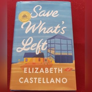 Hardcover Novel, Save What's Left